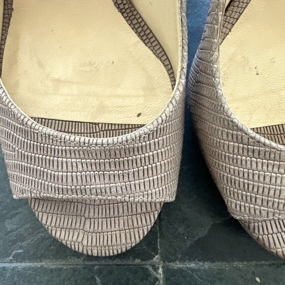 Jimmy Choo Crown Peeptoe Platform Pump, Tan/Cream/Nude, 35 - Picture 14 of 14